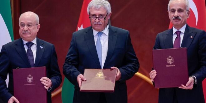Turkiye Urdun ve Suriye Arasinda Ulastirma Isbirligi Mutabakati Imzalandijpg 860x484