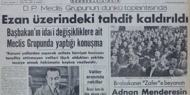 76 yıl önce bugün: Semalara yeniden Arapça ezan yükseldi — 34