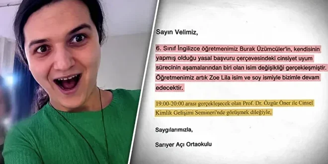 Kolejde sapkın dayatma duvara tosladı, trans öğretmen kovuldu! — 1