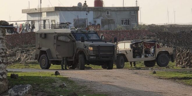 Israeli occupation forces raid homes in Syrias Yarmouk Basin area 860x573