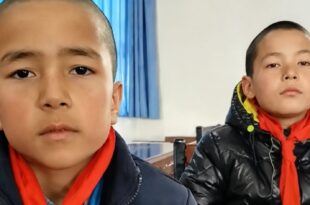 uygur çocuklar çin
