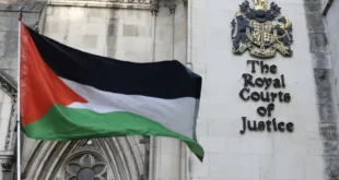 AA 20251126 39811974 39811969 PALESTINE ACTION SUPPORTERS GATHER OUTSIDE COURT IN LONDON