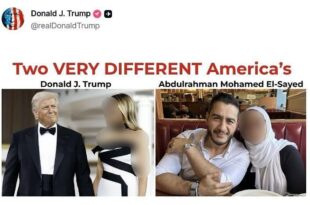 Trump’tan “iki farklı Amerika” paylaşımı: Başörtüsünü hedef gösterdi! — 23