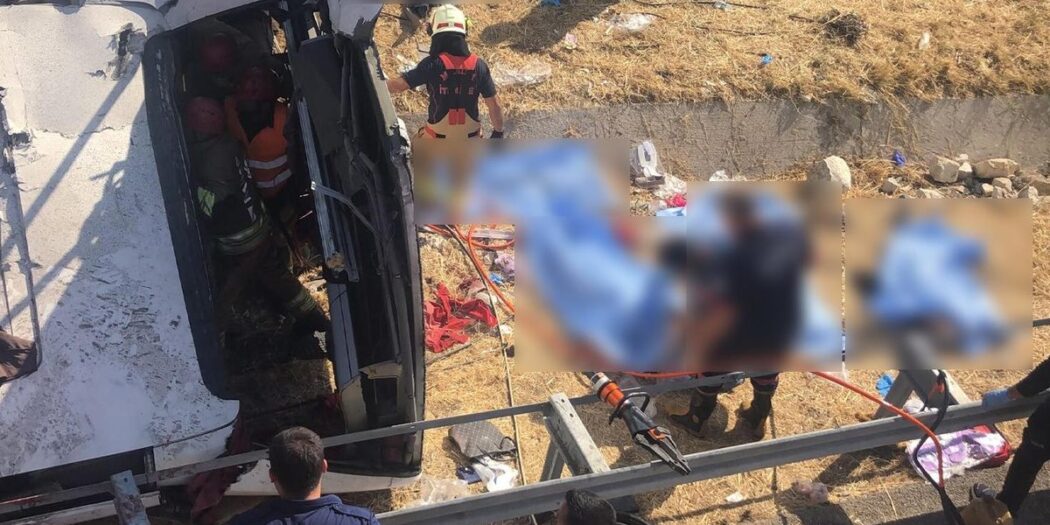 Bursa’dan İzmir’e giden otobüs kaza yaptı: Çok sayıda can kaybı!