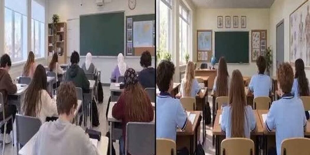 Her yandan hükümet propagandası! Azeri televizyonlarında başörtüsü nefreti