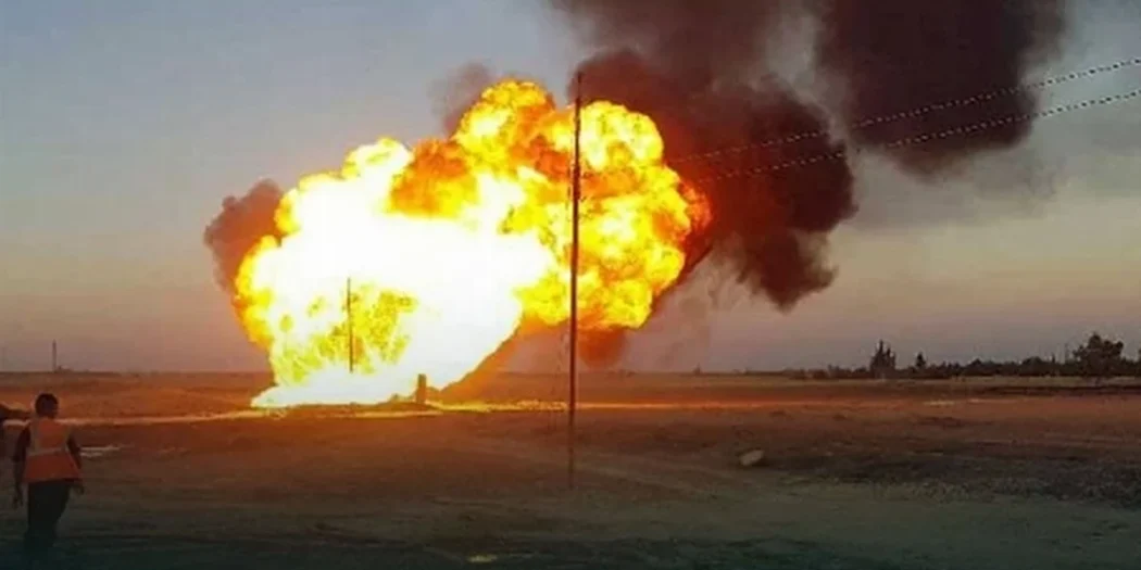 Suriye’nin enerji damarlarına peş peşe sabotaj! Jbissa gaz hattında patlama
