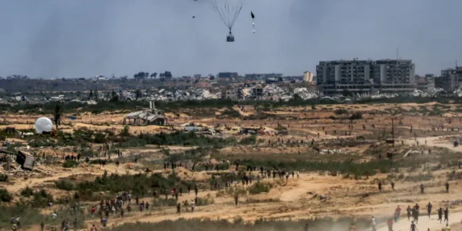 AFP 20250805 68RR9TB v2 HighRes TopshotPalestinianIsraelConflictGazaAid 1754807649