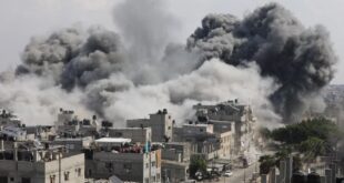 israeli airstrikes continue to hit gaza city on fifth day