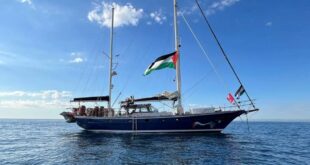 6846a76bbeb23 israil ordusu gazzeye yardim goturen madleen gemisine mudahale etti