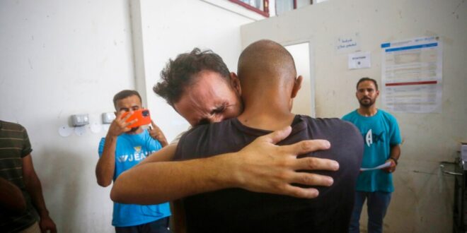 AA 20250812 38809546 38809519 ISRAELI ARMY RELEASES 10 PALESTINIAN PRISONERS AFTER MONTHS IN CAPTIVITY