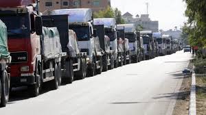 Gazze yardım kamyonları