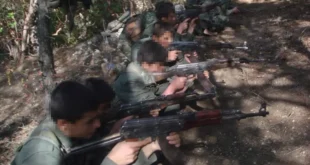 teror orgutu pkkypg zorla silah altina aldigi cocuklari aktif olarak kullanmaya devam ediyor